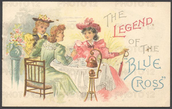 Blue Cross Tea, 1890s. Artist: Unknown