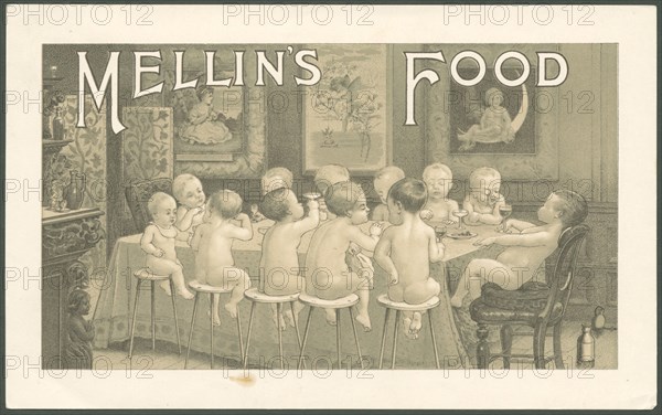 Mellin's Infant Food, 1900s. Artist: Unknown