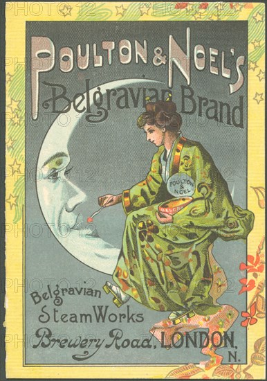 Poulton & Noel's Belgravia Brand, 1880s. Artist: Unknown