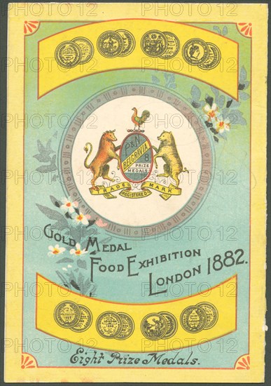 Poulton & Noel's Belgravia Brand, 1882. Artist: Unknown