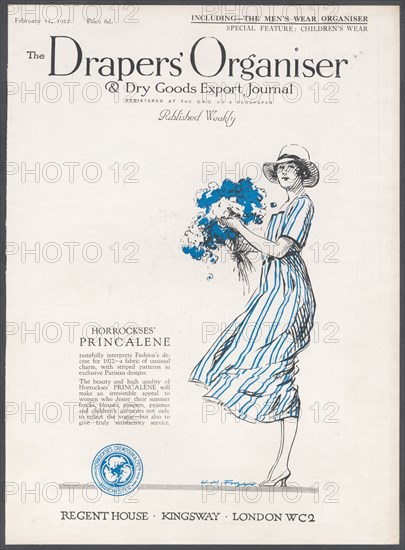 Draper's Organiser Magazine, 1922. Artist: Wilfred Fryer