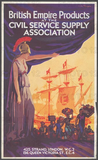 Civil Service Supply Association, 1940s. Artist: Wilfred Fryer