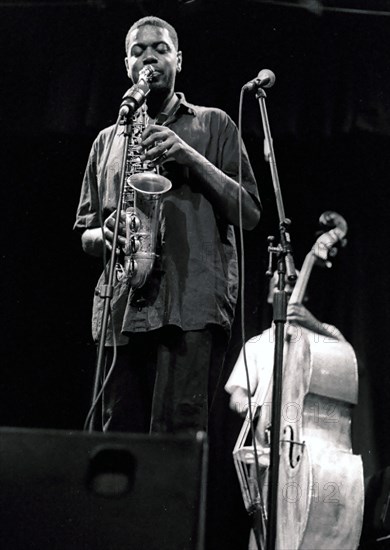 Soweto Kinch, Brecon Jazz Festival, Powys, Wales, 2003. Artist: Brian O'Connor