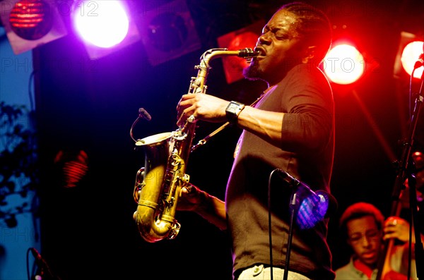 Soweto Kinch, Imperial Wharf Jazz Festival, London, 2011. Artist: Brian O'Connor