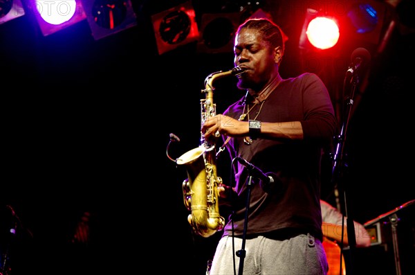 Soweto Kinch, Imperial Wharf Jazz Festival, London, 2011. Artist: Brian O'Connor