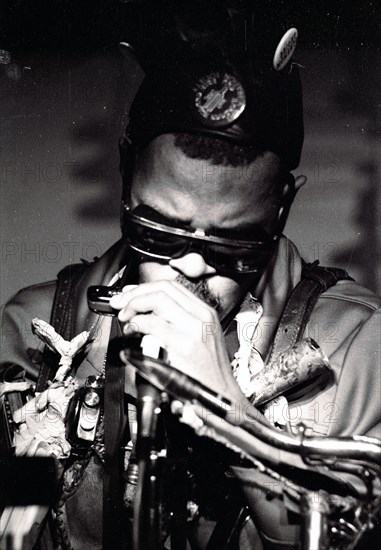 Roland Kirk, Ronnie Scott's, London, 1976. Artist: Brian O'Connor