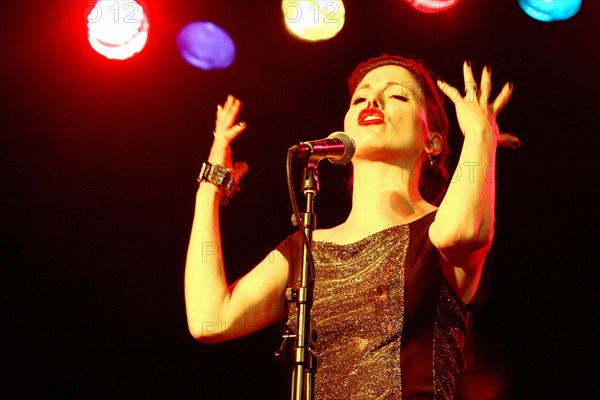 Imelda May, Brecon Jazz Festival, Powys, Wales, 2006. Artist: Brian O'Connor