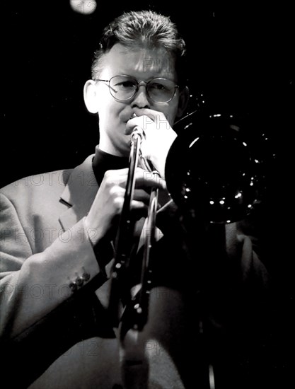 Mark Nightingale, Ronnie Sott's, London, 1994. Artist: Brian O'Connor