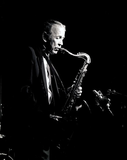 Spike Robinson, Ronnie Scott's, London, 1993. Artist: Brian O'Connor