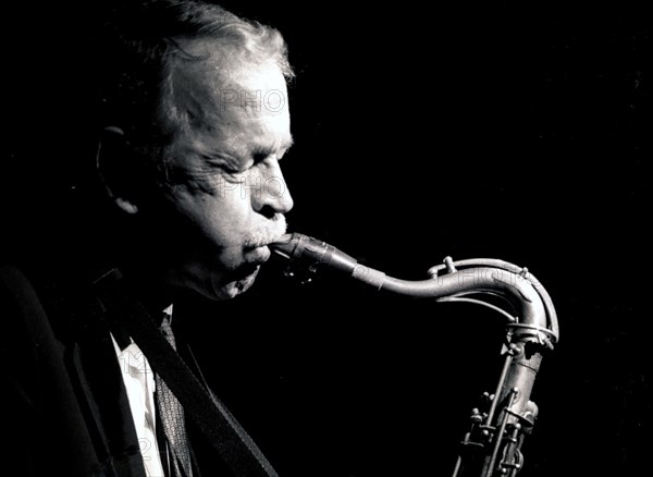 Spike Robinson, Ronnie Scott's, London, 1993. Artist: Brian O'Connor