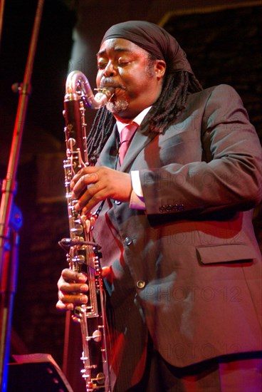 Courtney Pine, Brecon Jazz Festival, Powys, Wales, 2009. Artist: Brian O'Connor