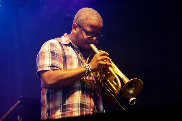 Terence Blanchard, Love Supreme Jazz Festival, Glynde, East Sussex.  Artist: Brian O'Connor