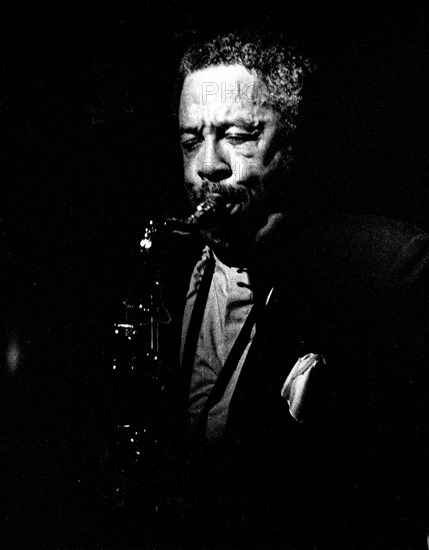 Johnny Griffin, Ronnie Scott's, London.  Artist: Brian O'Connor