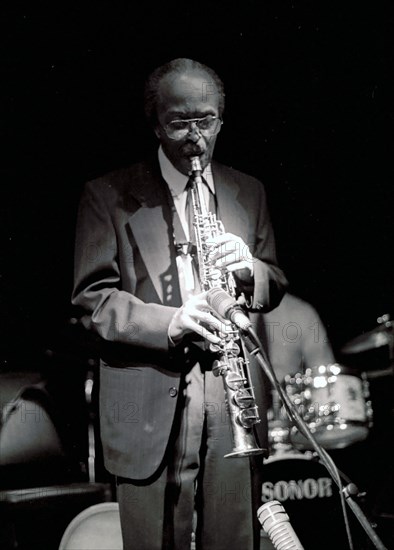 Jimmy Heath, Ronnie Scott's, London.   Artist: Brian O'Connor