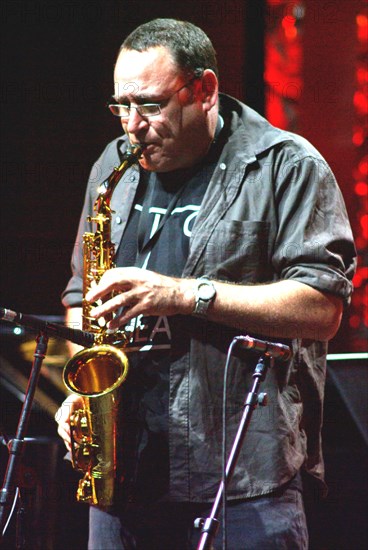 Gilad Atzmon, Brecon Jazz Festival, Powys, Wales.  Artist: Brian O'Connor