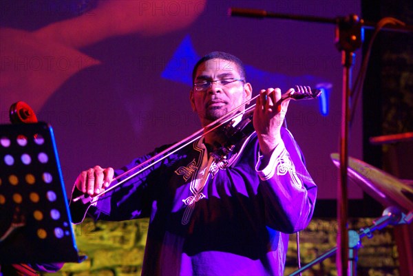 Omar Puente, Brecon Jazz Festival, Powys, Wales, 2009. Artist: Brian O'Connor