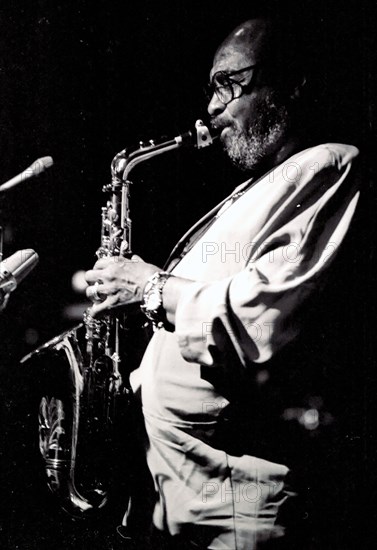 James Moody, Ronnie Scott's, London, 1988. Artist: Brian O'Connor