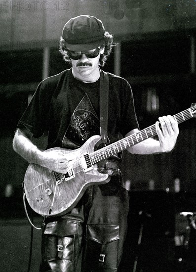 Carlos Santana, Royal Festival Hall, London, 1988. Artist: Brian O'Connor