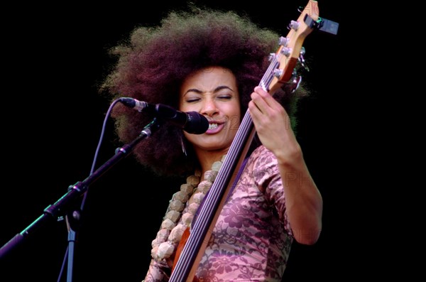 Esperanza Spalding, Love Supreme Jazz Festival, Glynde, East Sussex, 2013.  Artist: Brian O'Connor