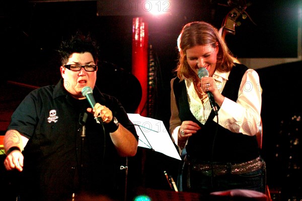 Clare Teal and Lea DeLaria, Pizza Express, London, 2004. Artist: Brian O'Connor