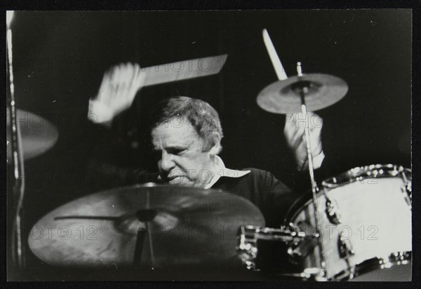 Buddy Rich in concert at the Forum Theatre, Hatfield, Hertfordshire. Artist: Denis Williams