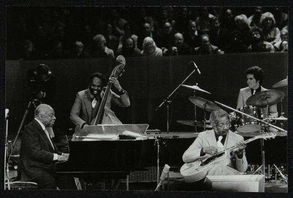 The Count Basie Orchestra in concert at the Royal Festival Hall, London, 18 July 1980. Artist: Denis Williams