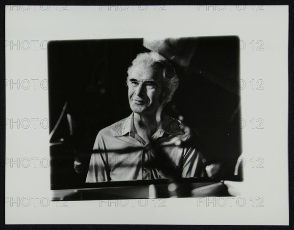 Dave Brubeck at the piano, Stroud Leisure Centre, Gloucestershire, 23 May 1981. Artist: Denis Williams