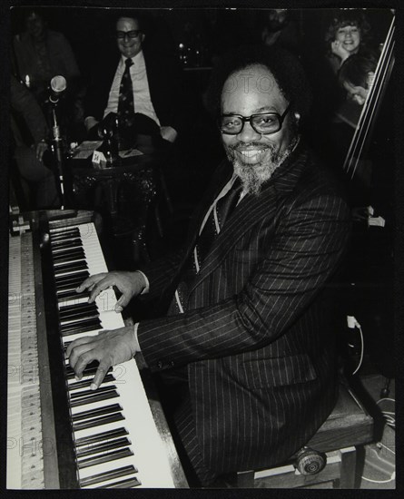 Roland Hanna at the piano, 1980. Artist: Denis Williams