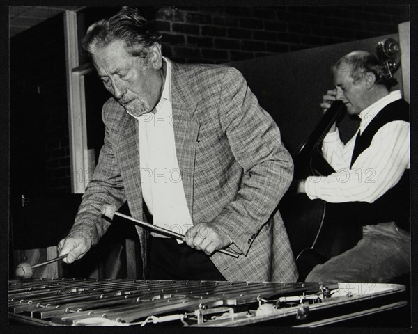 Bill Le Sage and Tony Archer performing at The Fairway, Welwyn Garden City, Hertfordshire, 1993. Artist: Denis Williams