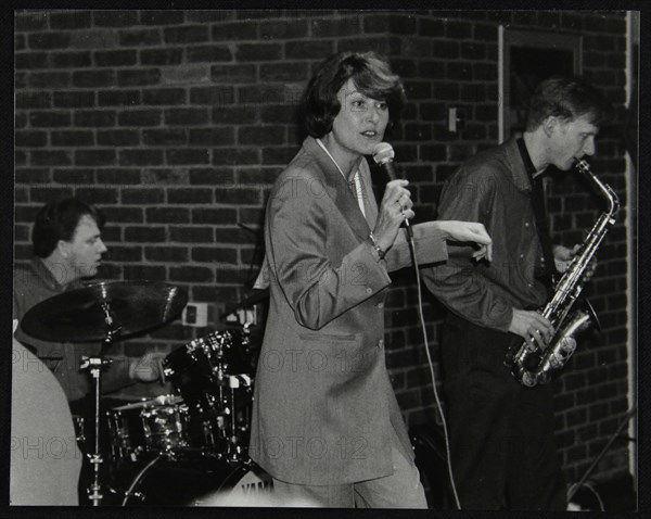 The Lee Gibson Quartet in concert at The Fairway, Welwyn Garden City, Hertfordshire, 1999. Artist: Denis Williams