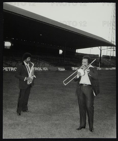 Charles McPherson and John Gordon at the Newport Jazz Festival, Ayresome Park, Middlesbrough, 1978. Artist: Denis Williams