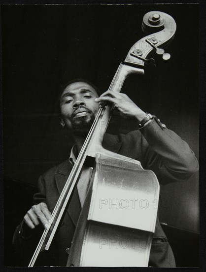 Ronnie Boykins playing at the Newport Jazz Festival, Ayresome Park, Middlesbrough, July 1978. Artist: Denis Williams