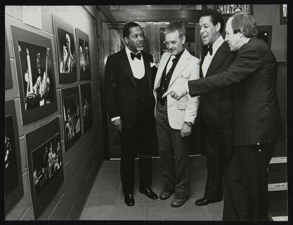 Opening of an exhibition of photographs by Denis Williams, Forum Theatre, Hatfield, Herts, 1978. Artist: Unknown