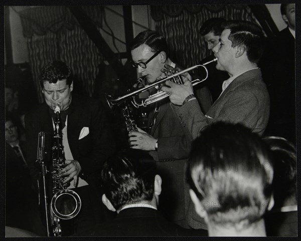 The Tubby Hayes Sextet playing at the Co-op Civic Centre, Bristol, 1950s. Pictured are Tubby Hayes ( Artist: Denis Williams