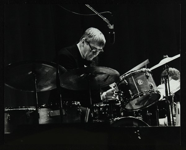 Jack Parnell playing at the Forum Theatre, Hatfield, Hertfordshire, 18 November 1983. Artist: Denis Williams