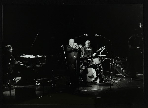 The Terry Lightfoot Band in concert at Oakmere House, Potters Bar, Hertfordshire, 7 October 1986. Artist: Denis Williams