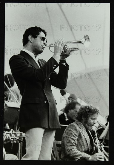 Dick Sudhalter and Bob Wilber playing at the Capital Radio Jazz Festival, London, 1979. Artist: Denis Williams