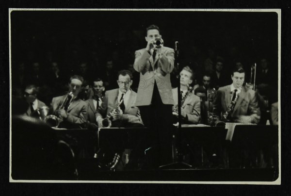 The Stan Kenton Orchestra in concert, 1956. Artist: Denis Williams