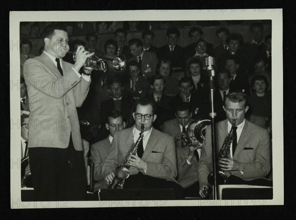 The Stan Kenton Orchestra in concert, 1956. Artist: Denis Williams