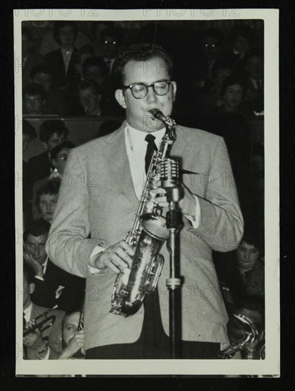 The Stan Kenton Orchestra in concert, 1956. Artist: Denis Williams