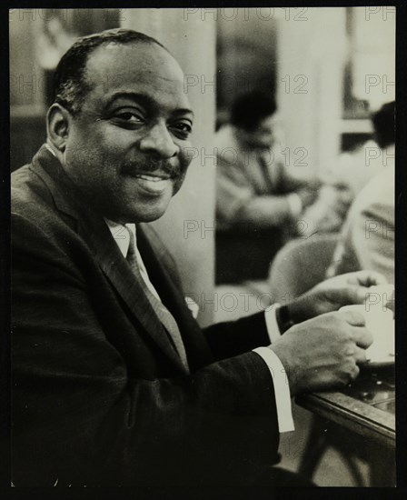 Portrait of Count Basie, 1950s. Artist: Denis Williams