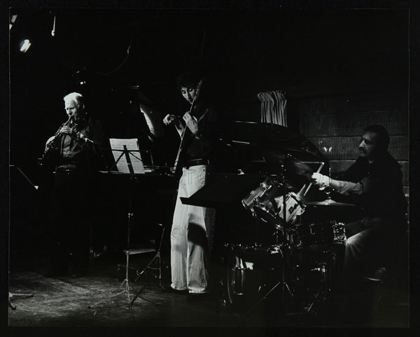 Don Rendell, Steve Cook and Alan Jackson playing at The Stables, Wavendon, Buckinghamshire. Artist: Denis Williams