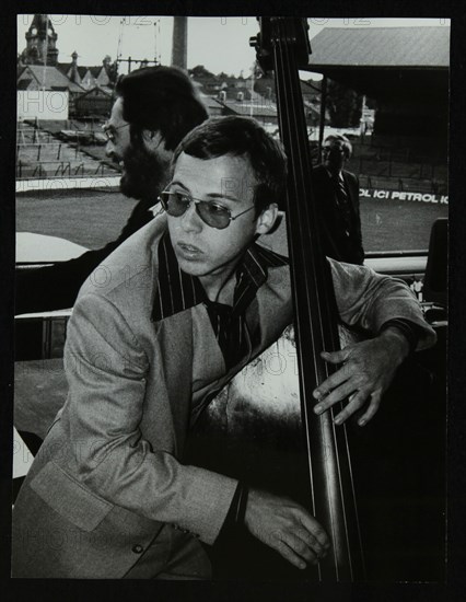 Marc Johnson and Bill Evans at the Newport Jazz Festival, Ayresome Park, Middlesbrough, 1978 Artist: Denis Williams