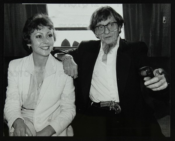 Drummer Barrett Deems on board the paddle steamer Elizabethan, London, 8 October 1984. Artist: Denis Williams