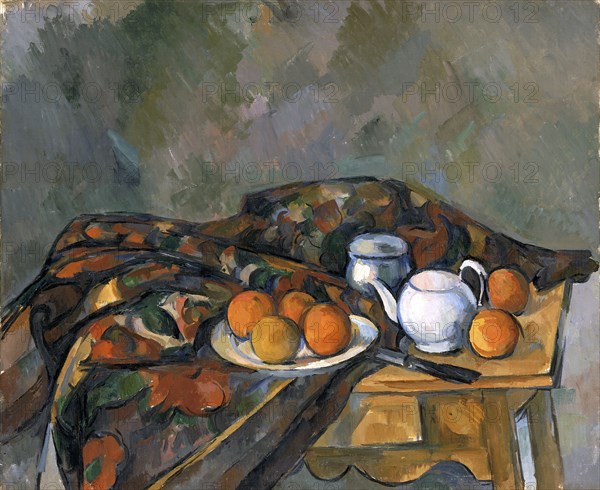 'Still life with a teapot', 1902-06. Artist: Paul Cezanne.