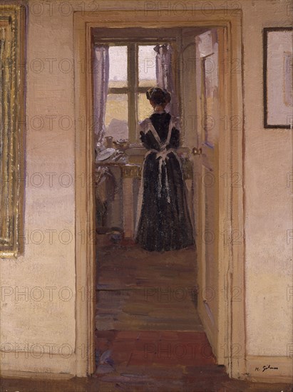 'The kitchen', 1908-09. Artist: Harold Gilman
