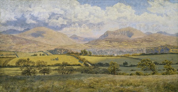 'Caernarvon', 1875. Artist: John Brett