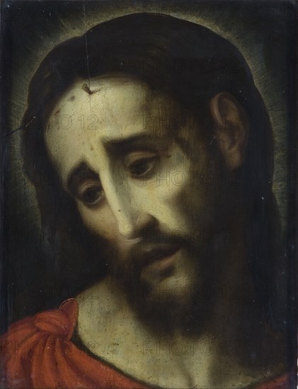 'Christ as the man of sorrows', 1519-1586. Artist: Luis de Morales.