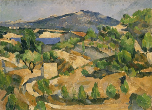 'The Francois Zola Dam', 1877-8. Artist: Paul Cezanne.