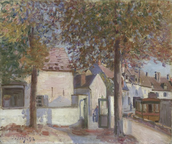 'Moret-sur-Loing (Rue de Fosses)', 1892. Artist: Alfred Sisley.